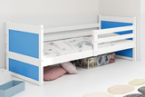 Ifjúsági egyszemélyes ágy RICO 90X200, fehér/kék